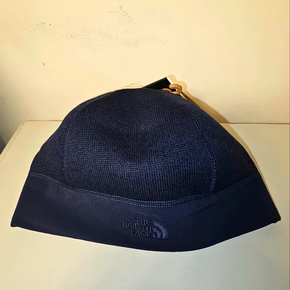 THE NORTH FACE Front Range Navy Blue Beanie Women's winter hat Size L/XL